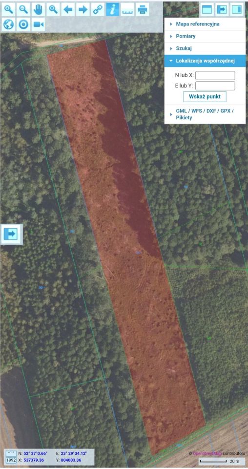 Działka leśna Werstok. Zdjęcie 3