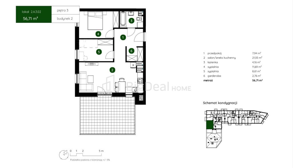 Mieszkanie 3-pokojowe Kraków Bieżanów, ul. Agatowa. Zdjęcie 6
