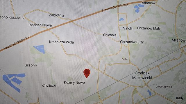 Działka rolna Kozery, ul. Główna. Zdjęcie 5