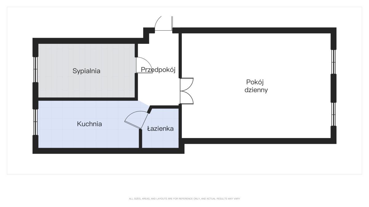 Mieszkanie 2-pokojowe Łódź Bałuty, ul. Pomorska. Zdjęcie 12