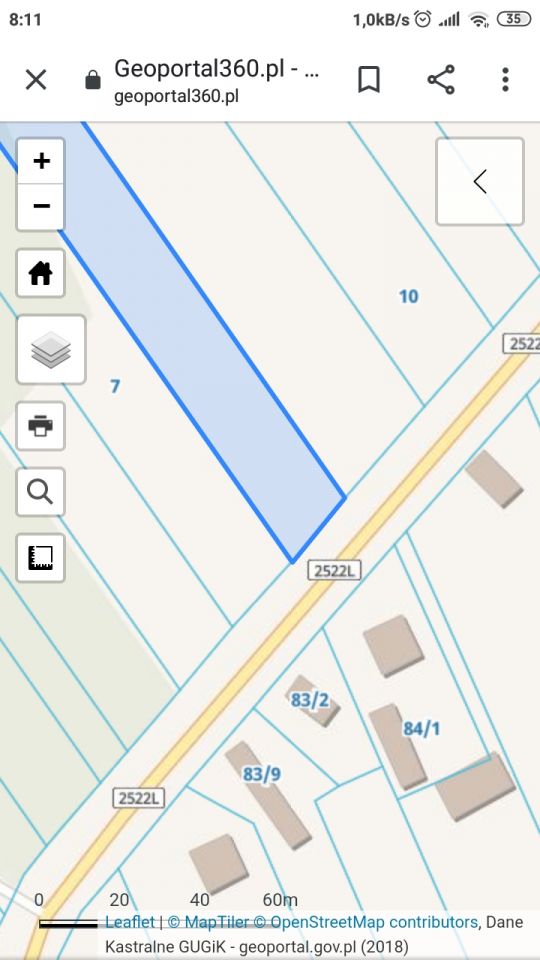 Działka leśna Wojszyn. Zdjęcie 2