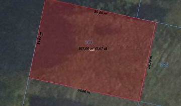 Działka rekreacyjna Ostrów Warcki