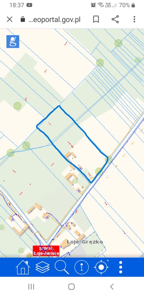 Działka siedliskowa Łoje-Awissa. Zdjęcie 5