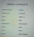 Działka rolno-budowlana Konin Laskówiec, ul. Rudzicka. Zdjęcie 2