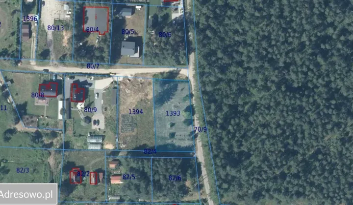 Działka rolno-budowlana Dębnica Kaszubska, ul. Polna