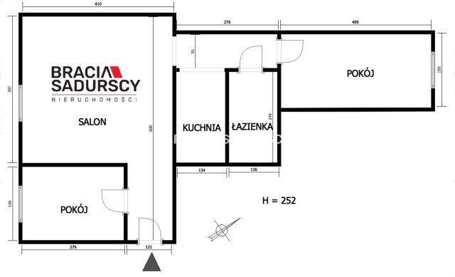 Mieszkanie 3-pokojowe Kraków Nowa Huta, os. Kazimierzowskie. Zdjęcie 17