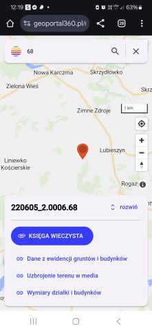 Działka rolna Lubieszyn. Zdjęcie 1