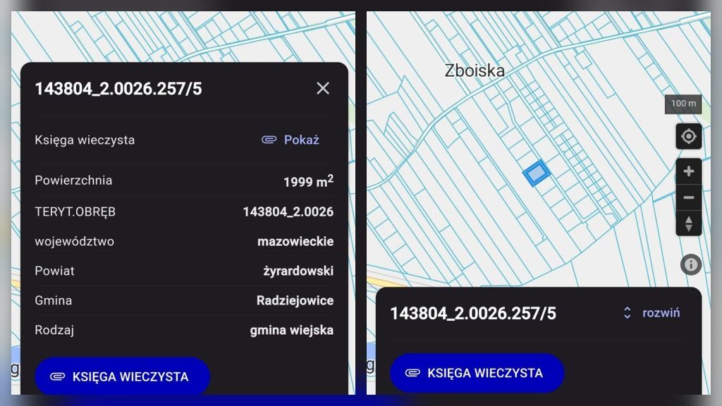 Działka budowlana Zboiska, ul. Lawendowa. Zdjęcie 2