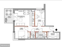 Mieszkanie 3-pokojowe Warszawa Białołęka, ul. Geodezyjna. Zdjęcie 4