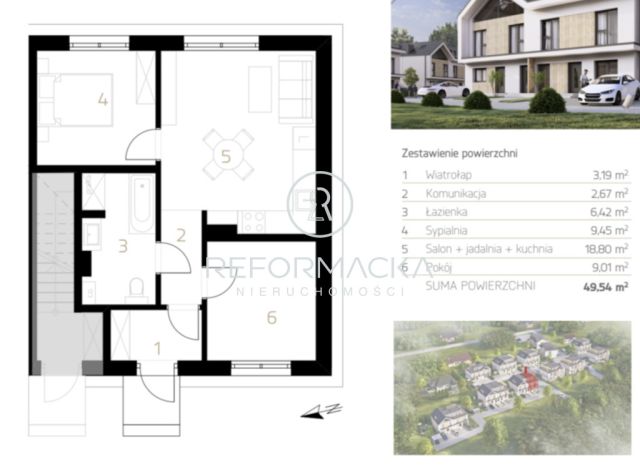 Mieszkanie 3-pokojowe Rzeszów, ul. Pogwizdowska. Zdjęcie 7