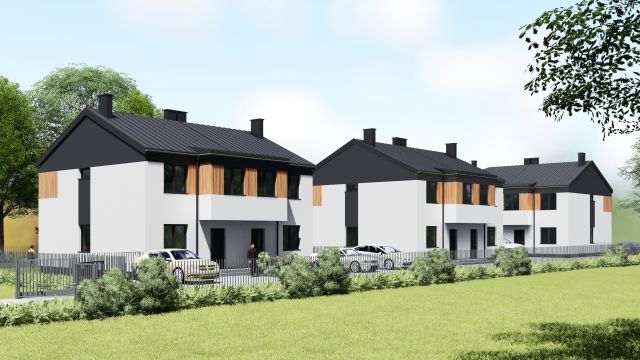 bliźniak, 4 pokoje Ostrołęka, ul. św. Królowej Jadwigi. Zdjęcie 1