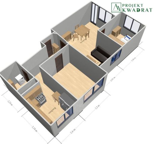 Mieszkanie 3-pokojowe Zabrze, ul. Klonowa. Zdjęcie 15