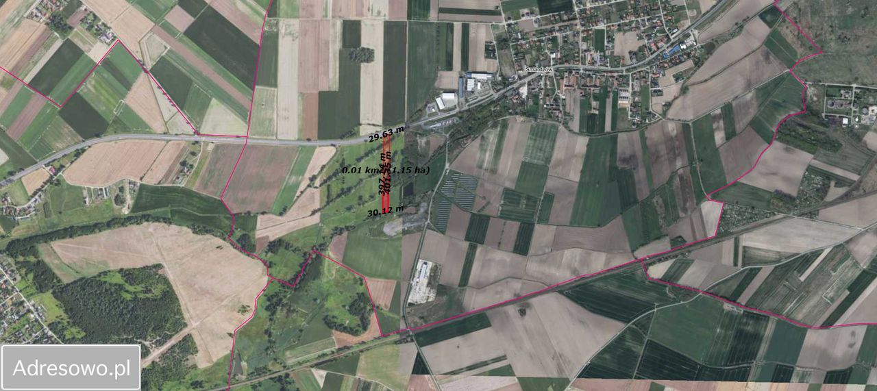 Działka rolna Smardzów. Zdjęcie 2