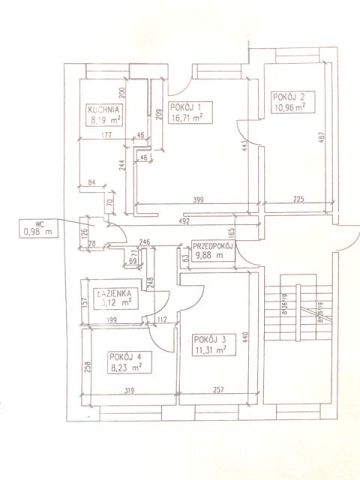 Mieszkanie 4-pokojowe Piekary Śląskie, ul. Targowa. Zdjęcie 2
