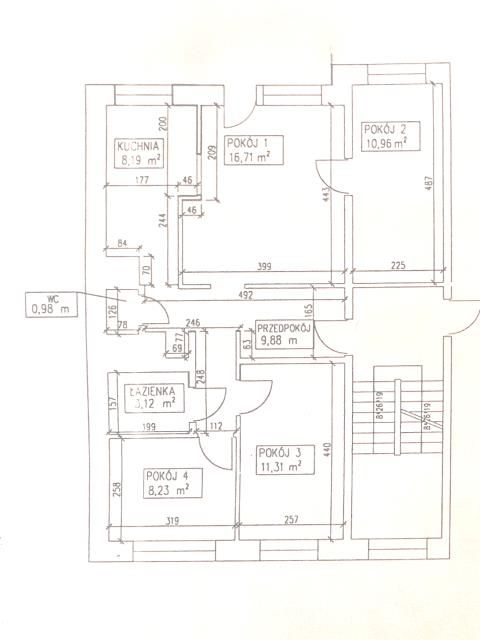 Mieszkanie 4-pokojowe Piekary Śląskie, ul. Targowa. Zdjęcie 2