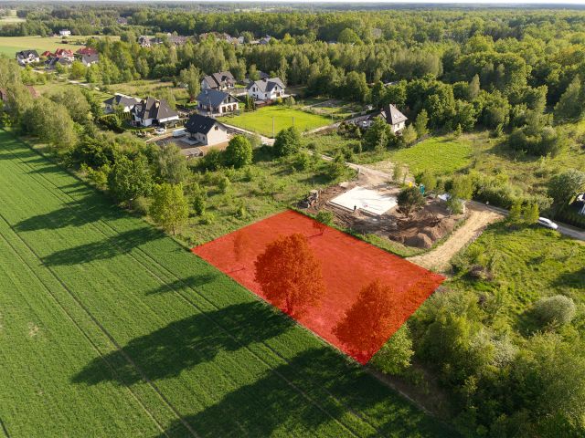 Działka budowlana Anielew, ul. Leśna. Zdjęcie 1