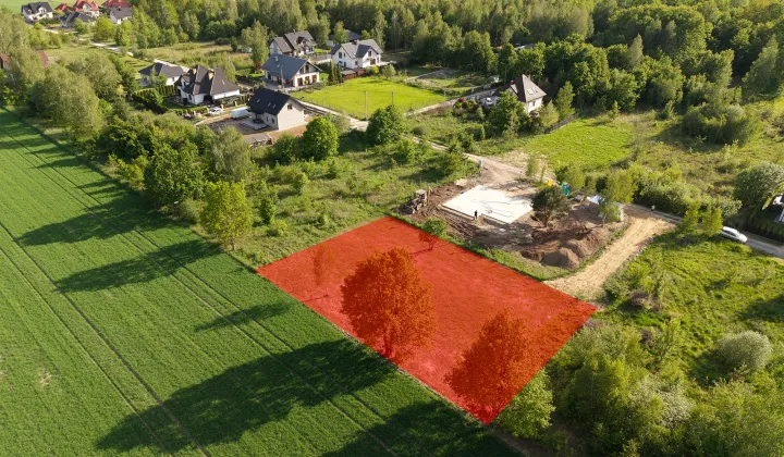 Działka budowlana Anielew, ul. Leśna