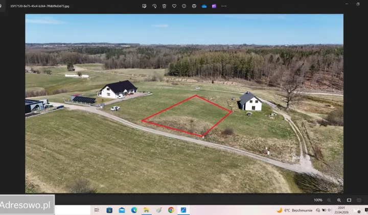 Działka budowlana Prokowo Prokowskie Chrósty, ul. Dębowa