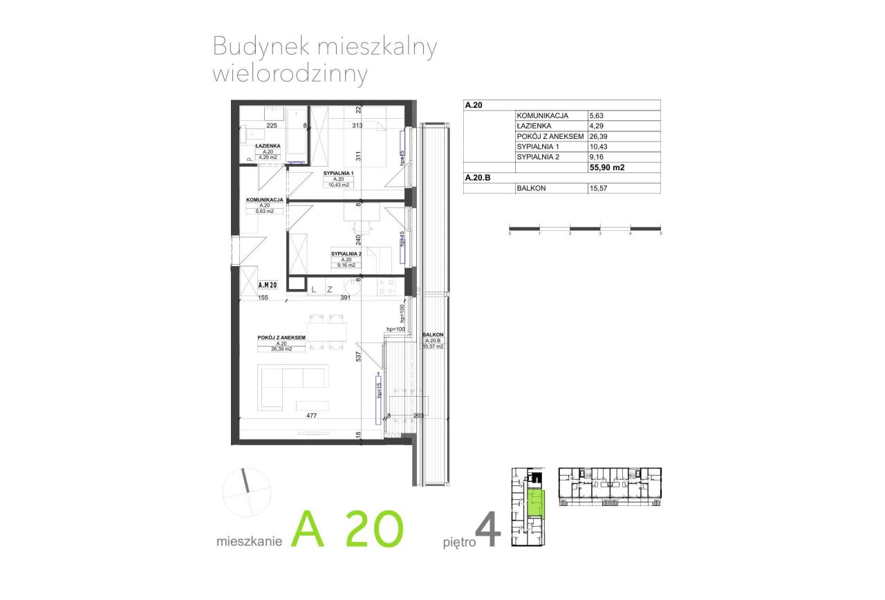 Mieszkanie 3-pokojowe Poznań Ogrody, ul. Jutrzenka. Zdjęcie 8
