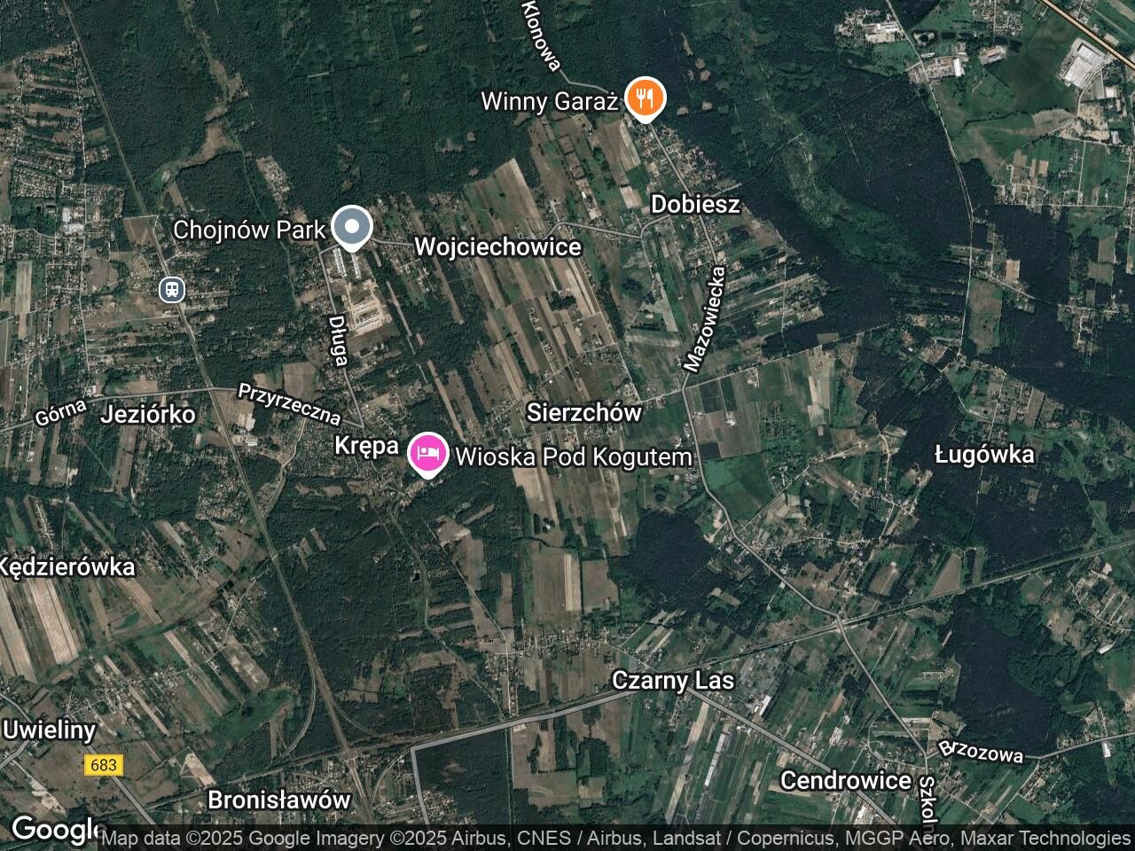 Działka rolna Sierzchów, ul. Ogrodowa