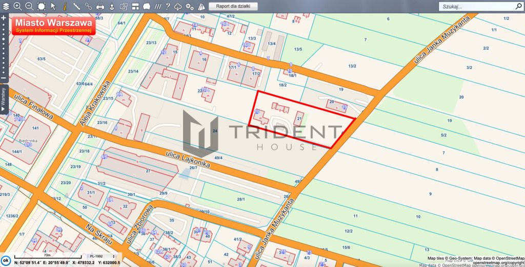 Działka siedliskowa Warszawa Włochy, ul. Janka Muzykanta. Zdjęcie 3