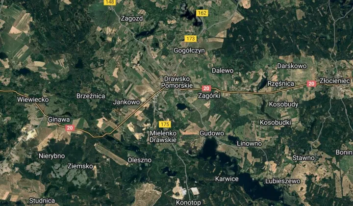 Działka budowlana Drawsko Pomorskie, ul. Stefana Okrzei