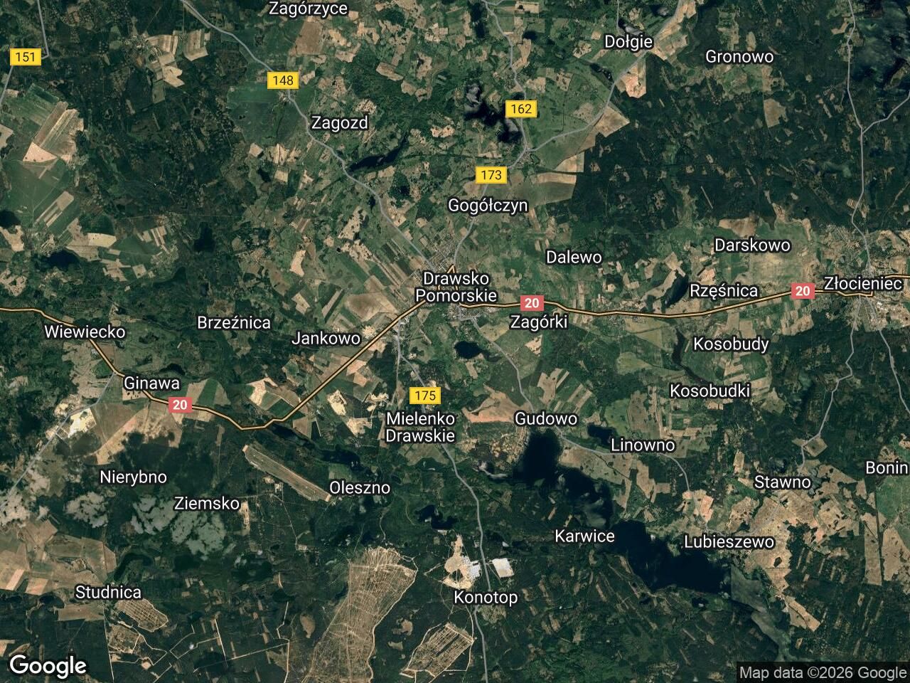 Działka budowlana Drawsko Pomorskie, ul. Stefana Okrzei