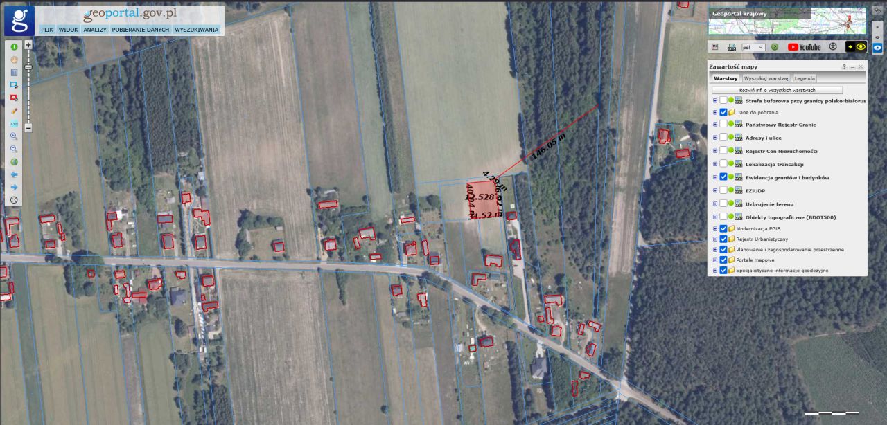 Działka budowlana Suskowola Cyganówka. Zdjęcie 2