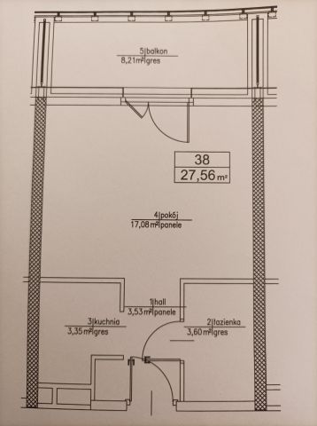 Mieszkanie 1-pokojowe Warszawa Praga-Północ, ul. Stefana Okrzei. Zdjęcie 7