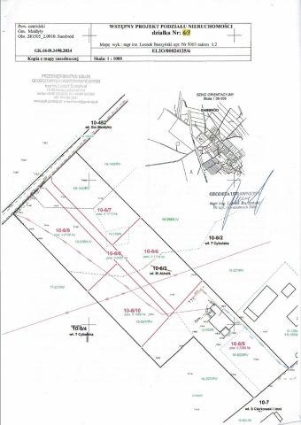 Działka budowlana Sambród. Zdjęcie 1