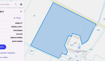 Działka rolna Pawłowice Wielkie