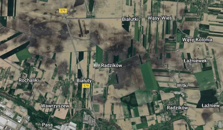 Działka rolna Radzików