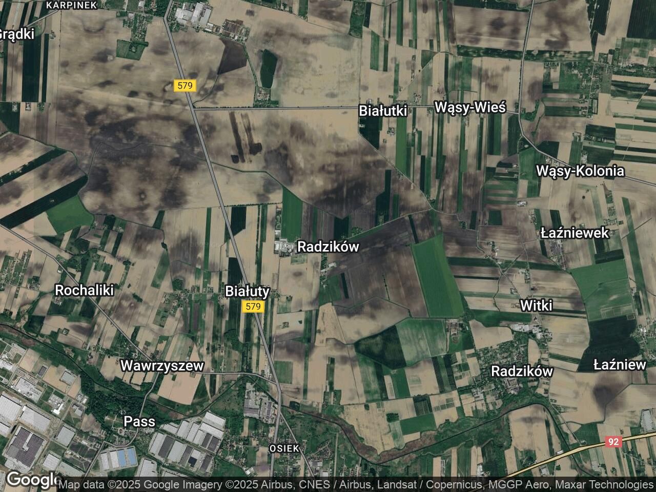 Działka rolna Radzików