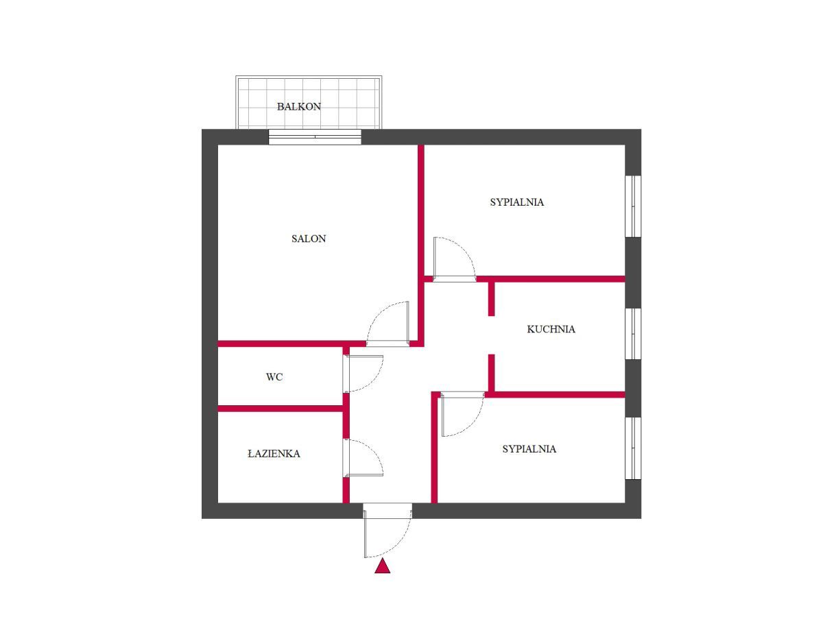 Mieszkanie 3-pokojowe Opole, ul. Skautów Opolskich. Zdjęcie 9