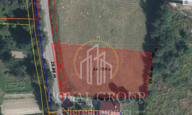 Działka budowlana Szerokie. Zdjęcie 3