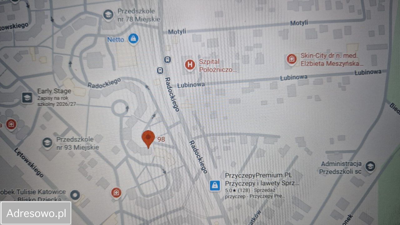 Działka inwestycyjna Katowice Piotrowice, ul. Marcina Radockiego. Zdjęcie 2