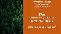 Działka budowlana Brzoskwinia, ul. Pod Brzozami