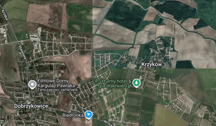 Działka budowlana Dobrzykowice, ul. Marii Konopnickiej