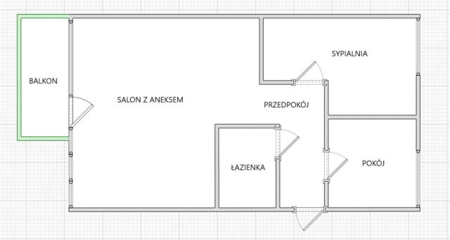 Mieszkanie 3-pokojowe Wrocław Grabiszyn, ul. Żelazna. Zdjęcie 10