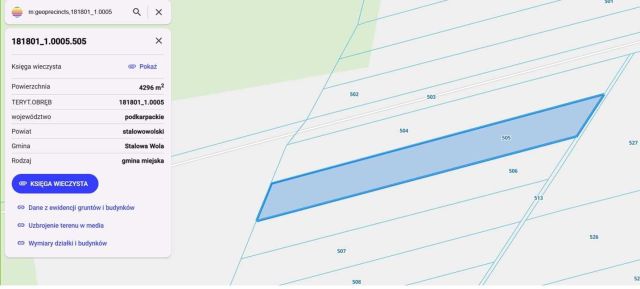 Działka inwestycyjna Stalowa Wola. Zdjęcie 1