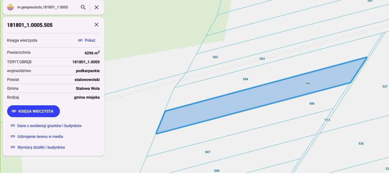 Działka inwestycyjna Stalowa Wola. Zdjęcie 1