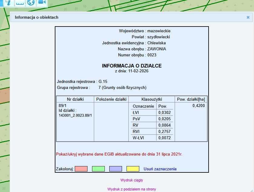Działka rolna Zawonia. Zdjęcie 3