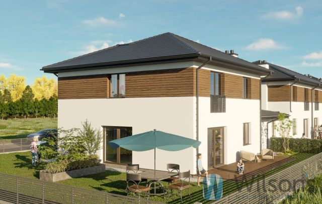 dom szeregowy, 6 pokoi Falenty Nowe. Zdjęcie 2