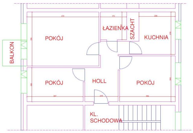 Mieszkanie 3-pokojowe Kostrzyn nad Odrą, os. 3 Maja. Zdjęcie 8