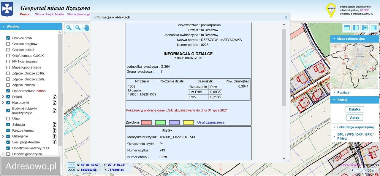 Działka inwestycyjna Rzeszów, ul. Jerzego Kukuczki. Zdjęcie 9
