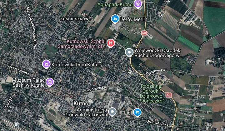 dom wolnostojący, 4 pokoje Kutno Centrum, ul. Pułaskiego
