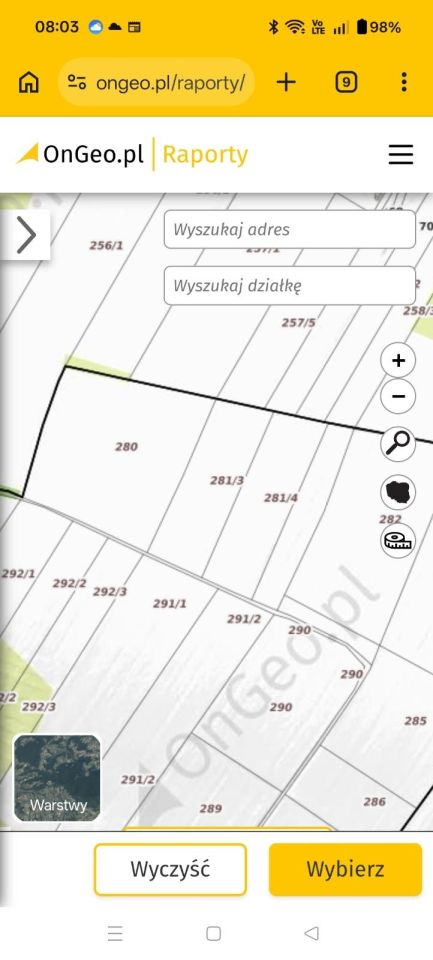 Działka rolna Wilczkowice. Zdjęcie 6