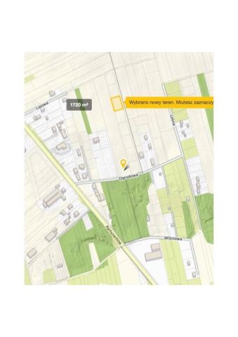 Działka budowlana Urzędów, ul. Brzozowa. Zdjęcie 1