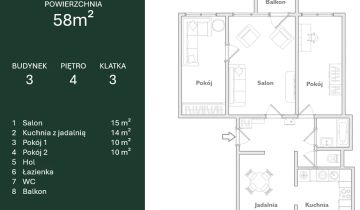 Mieszkanie 3-pokojowe Płock, ul. Wincentego Hipolita Gawareckiego