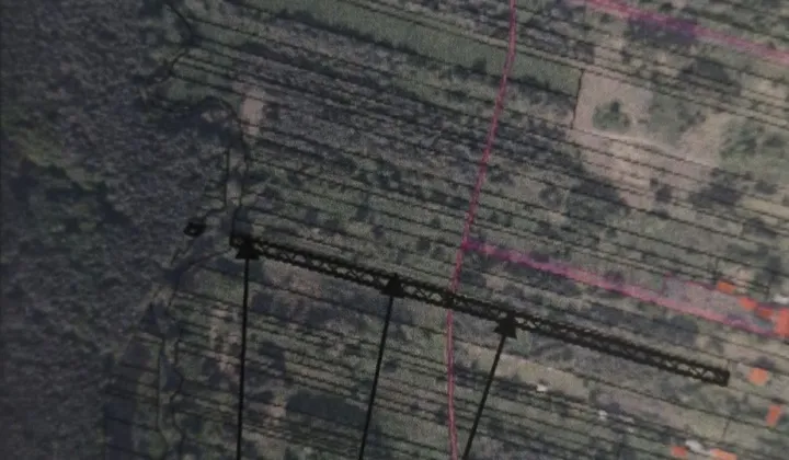 Działka leśna Ossów